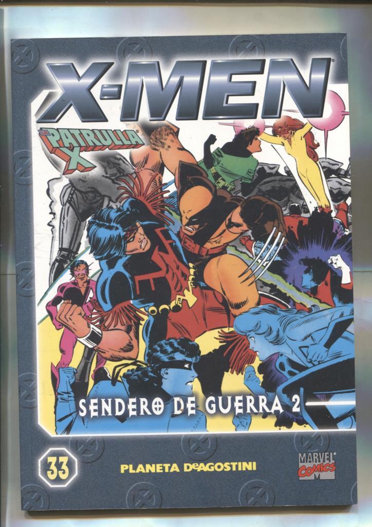 Coleccionable X Men / La Patrulla X numero 33  (subrayado algun credito por dueño original)