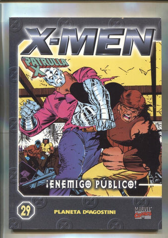 Coleccionable X Men / La Patrulla X numero 29  (subrayado algun credito por dueño original)