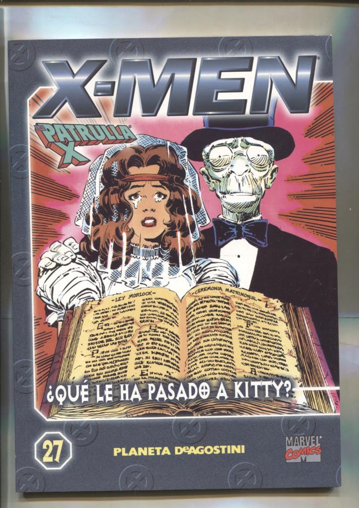 Coleccionable X Men / La Patrulla X numero 27  (subrayado algun credito por dueño original)
