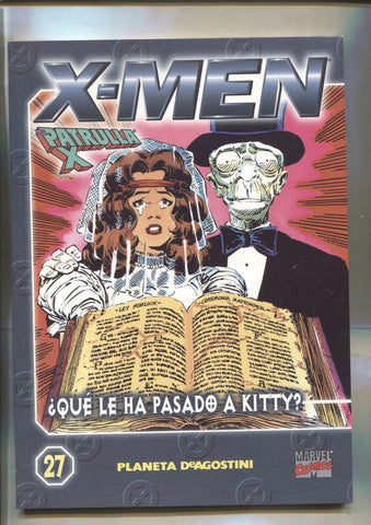 Coleccionable X Men / La Patrulla X numero 27  (subrayado algun credito por dueño original)