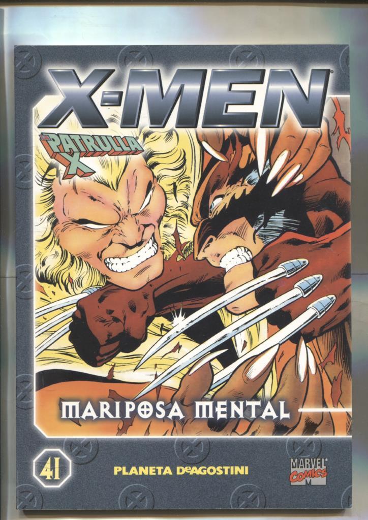 Coleccionable X Men / La Patrulla X numero 41  (subrayado algun credito por dueño original)