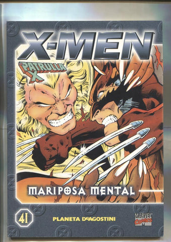 Coleccionable X Men / La Patrulla X numero 41  (subrayado algun credito por dueño original)