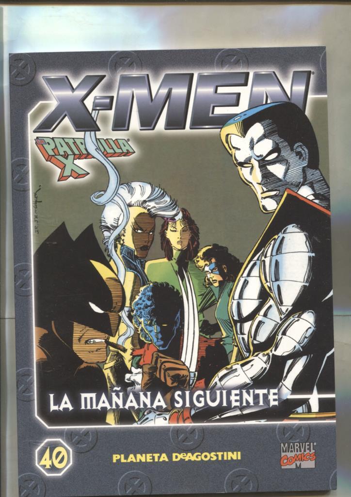 Coleccionable X Men / La Patrulla X numero 40  (subrayado algun credito por dueño original)