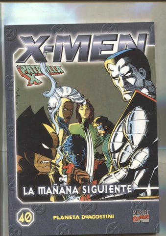 Coleccionable X Men / La Patrulla X numero 40  (subrayado algun credito por dueño original)
