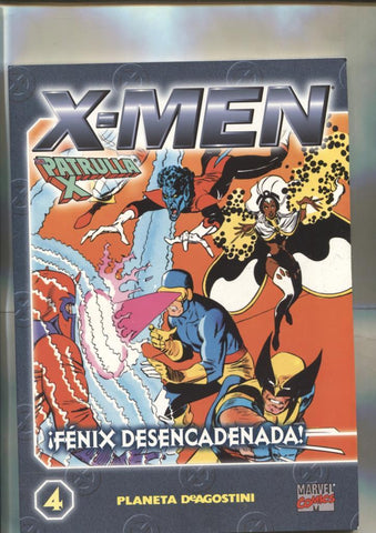 Coleccionable X Men / La Patrulla X numero 04  (subrayado algun credito por dueño original)