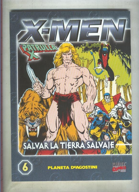 Coleccionable X Men / La Patrulla X numero 06  (subrayado algun credito por dueño original)