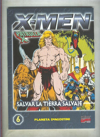 Coleccionable X Men / La Patrulla X numero 06  (subrayado algun credito por dueño original)