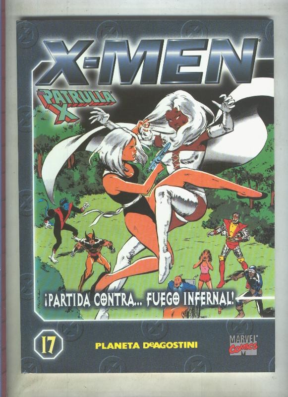 Coleccionable X Men / La Patrulla X numero 17  (subrayado algun credito por dueño original)