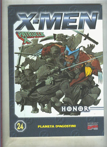 Coleccionable X Men / La Patrulla X numero 24  (subrayado algun credito por dueño original)