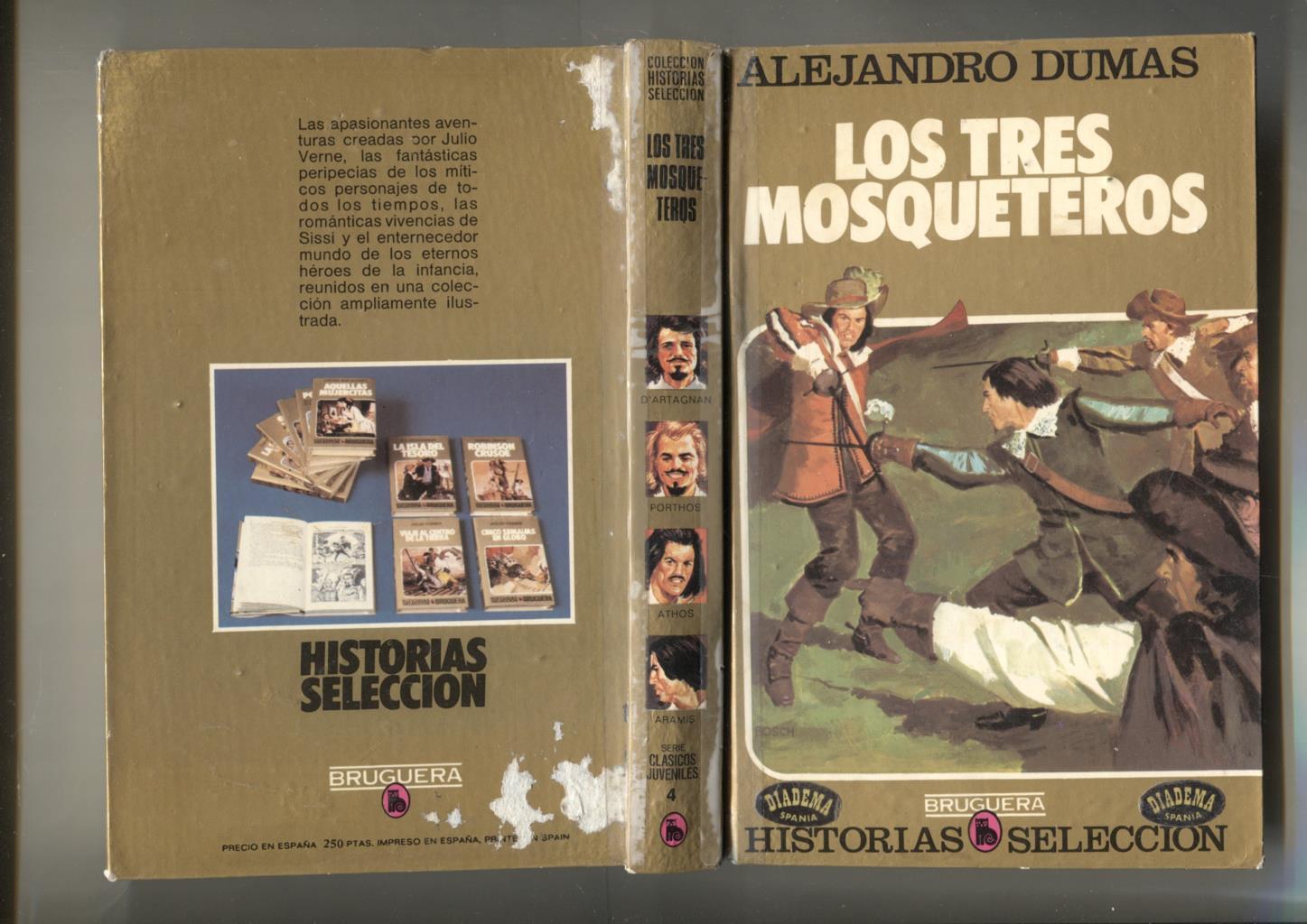 Historia Seleccion: Los Tres Mosqueteros (dibujos de Ambros)