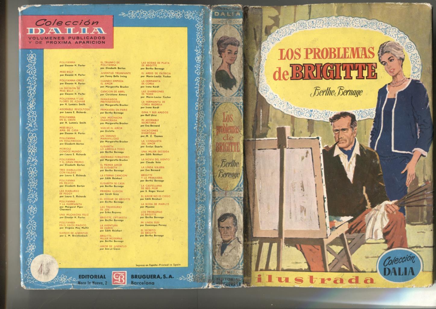Coleccion Dalia: Los problemas de Brigitte (dibujos de Angel Badia y Juan Sole Puyal)