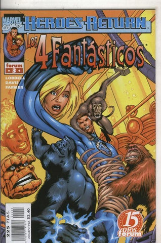 Planeta: Los 4 Fantasticos volumen 3 Heroes Return numero 03
