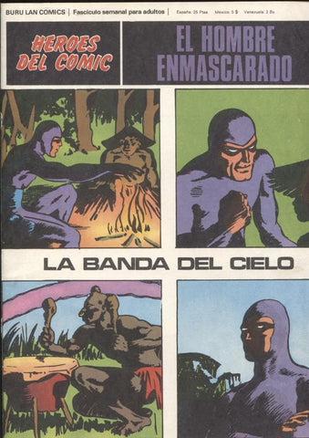 Hombre Enmascarado/Phantom de Burulan SOLO CUBIERTA nº 09: La banda del cielo