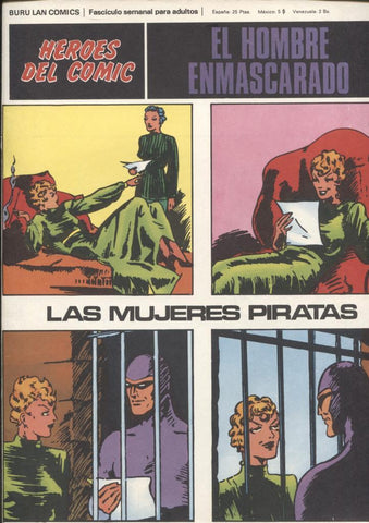 Hombre Enmascarado/Phantom de Burulan SOLO CUBIERTA nº 11: Las mujeres piratas