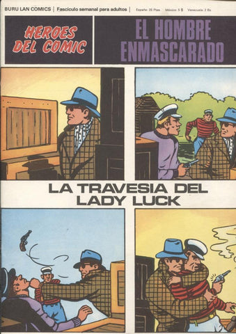 Hombre Enmascarado/Phantom de Burulan SOLO CUBIERTA nº 57: La travesia del Lady Luck