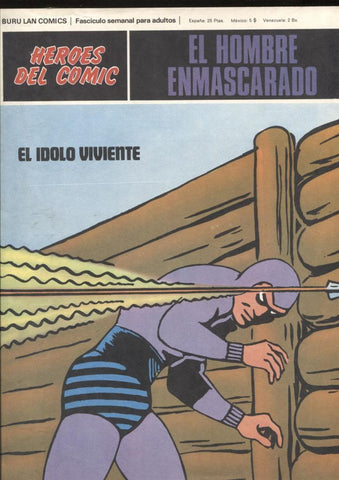 Hombre Enmascarado/Phantom de Burulan SOLO CUBIERTA nº 64: El idolo viviente