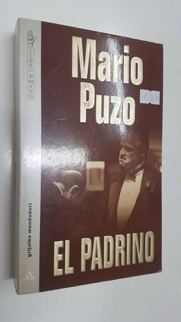 Libro de Mano num 62: El Padrino - Mario Puzo. Grijalbo Mondadori