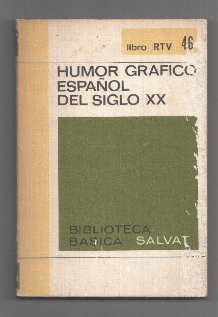 libro RTV numero 046: Humor Grafico Español del Siglo XX (cubierta picada lado derecho)