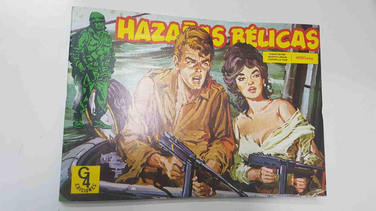G4 Ediciones: Hazañas belicas RETAPADO tomo 01 con los numeros 1 al 4