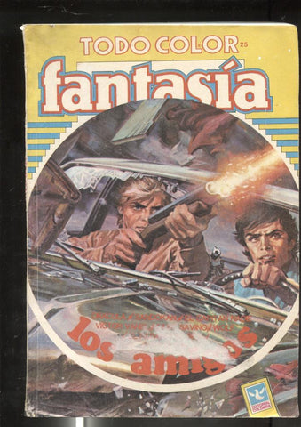 Fantasia todo color numero 25: Cabo Savino, Dan Flynn, Sandokan, Wolf, Dracula