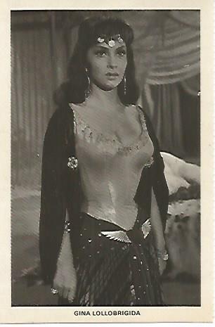 POSTAL A584: Gina Lollobrigida
