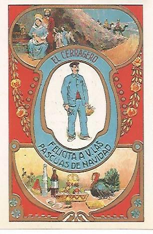 POSTAL A552: El cerrajero