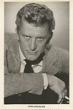 POSTAL A597: Kirk Douglas