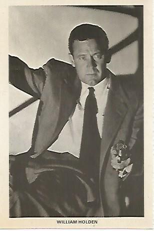 POSTAL A598: William Holden