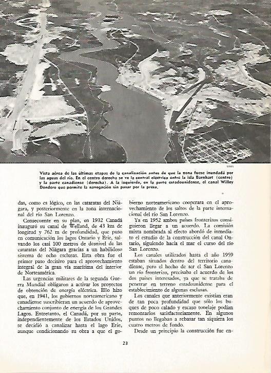 LAMINA 16226: Vista aerea de la canalizacion del rio San Lorenzo