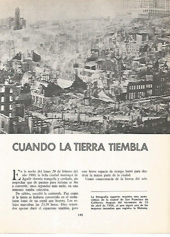 LAMINA 16200: San Francisco en el terremoto de 1906