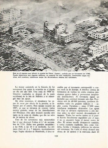 LAMINA 16202: Fukui, Japon durante el terremoto de 1948