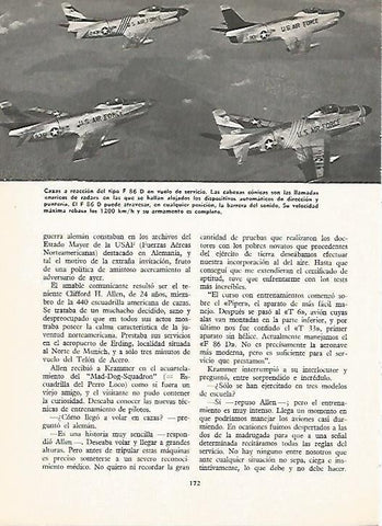 LAMINA 16204: Cazas tipo F86D