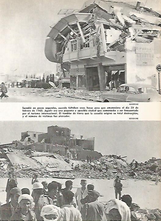 LAMINA 16201: Agadir en el terremoto de 1960