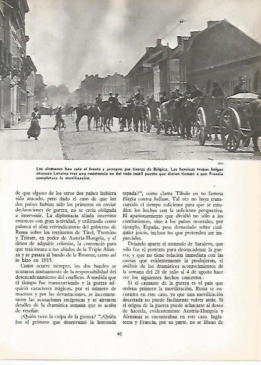 LAMINA 16233: Evacuacion de Lovaina, Blegica