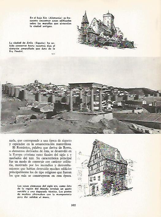 LAMINA 16272: Casas de Alemania, Avila y Mosela
