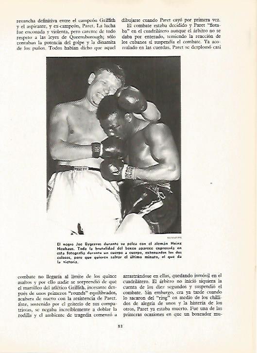 LAMINA 16239: Joe Bygraves y Heinz Neuhaus