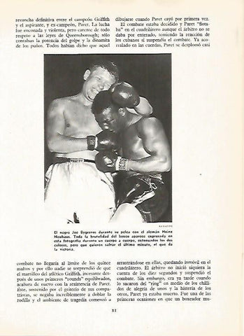 LAMINA 16239: Joe Bygraves y Heinz Neuhaus