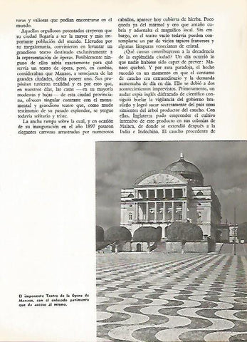 LAMINA 16243: Opera de Manaos
