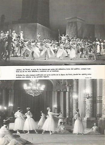 LAMINA 16249: Aida de Verdi y ballet en la Opera de Paris