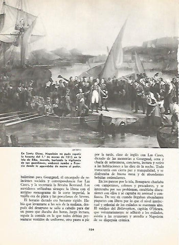 LAMINA 16252: Napoleon en la isla de Elba