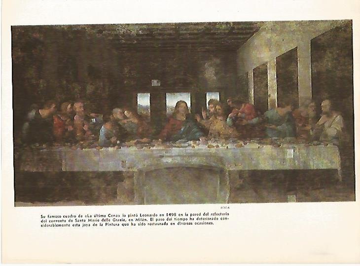 LAMINA 16191: La ultima cena, por Leonardo da Vinci