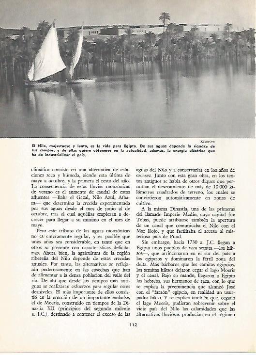 LAMINA 16130: El rio Nilo en Egipto