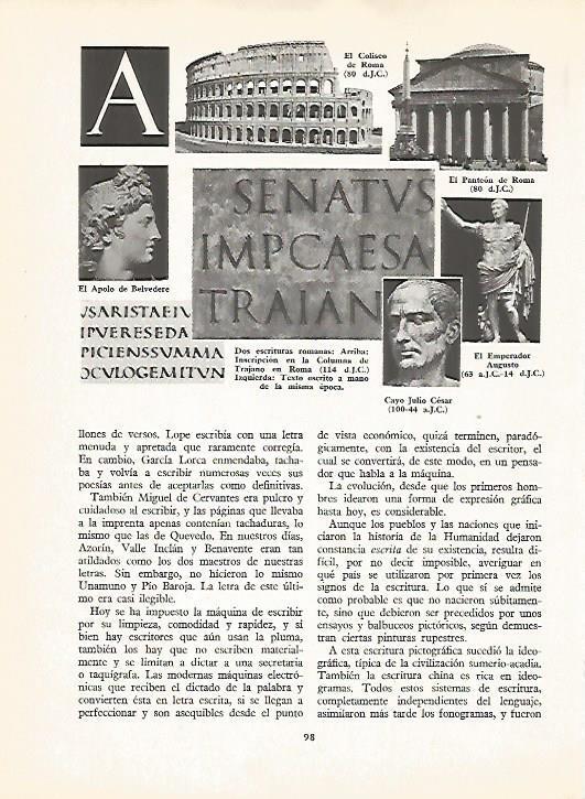 LAMINA 16124: Inscripciones y edificios de la antigua Roma