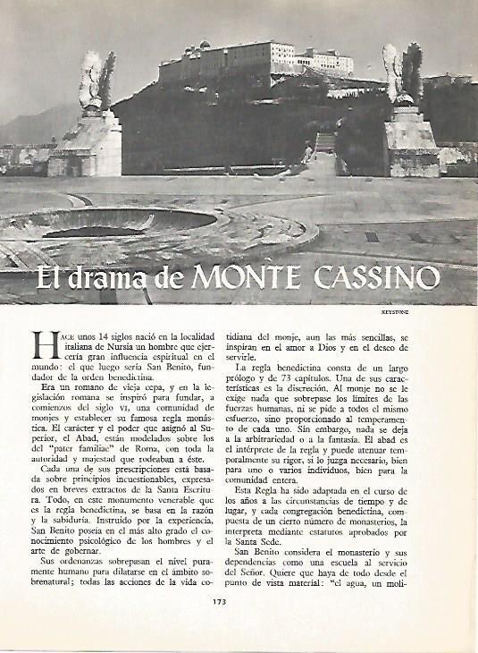 LAMINA 16139: Monte Cassino, Italia