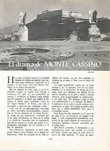 LAMINA 16139: Monte Cassino, Italia