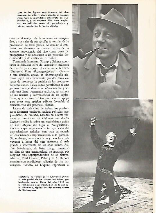 LAMINA 16121: Jean Gabin y Lawrence Olivier