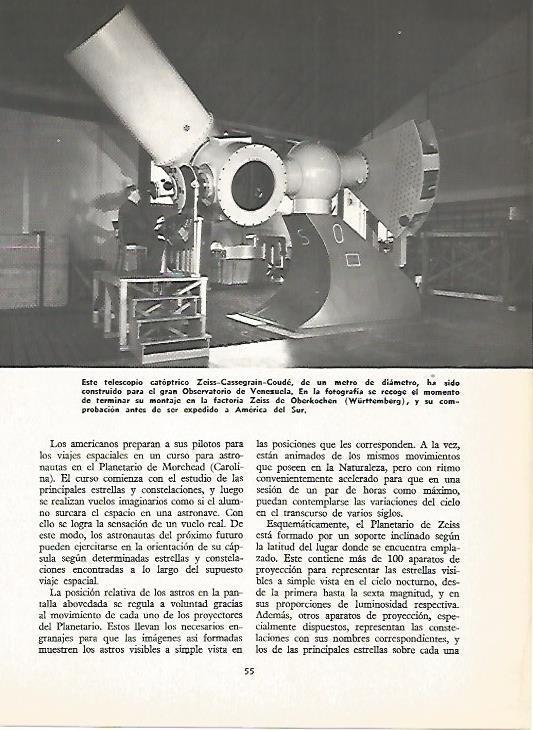 LAMINA 16108: Telescopio Zeiss-Cassegrain-Coude