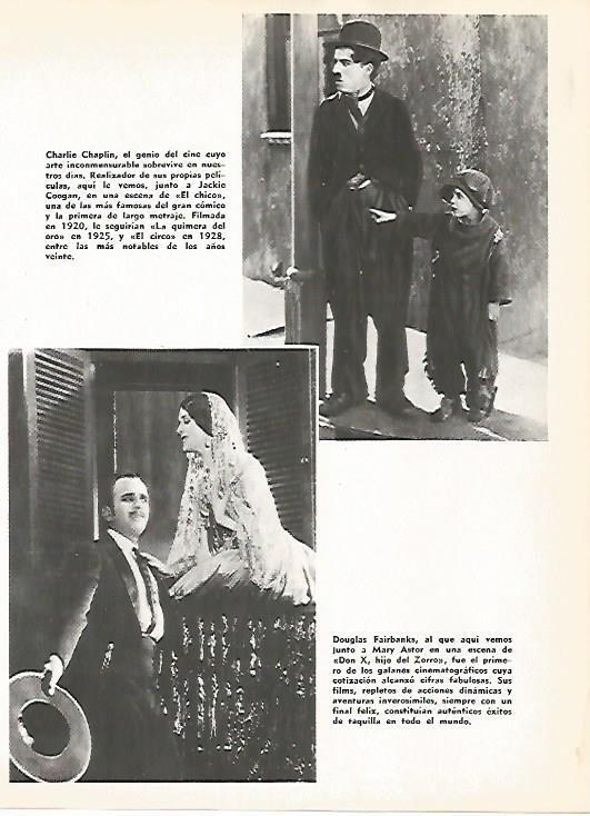 LAMINA 16118: Charles Chaplin y Douglas Fairbanks