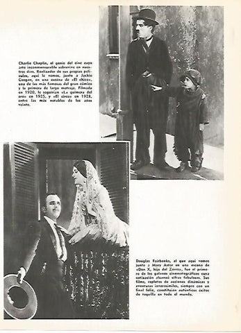 LAMINA 16118: Charles Chaplin y Douglas Fairbanks
