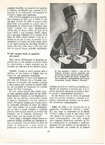 LAMINA 16120: Maurice Chevalier en El desfile del amor